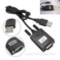 Customized USB2.0 RS232 Serial to DB9 male Cable